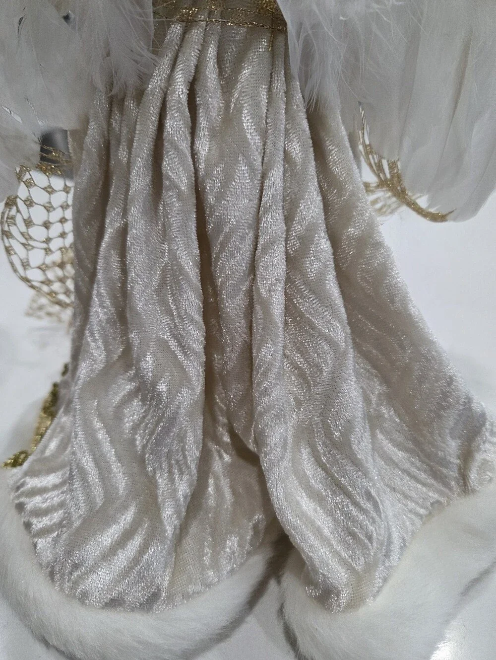 Angel Tree Topper Shelf Decor Mantel Christmas